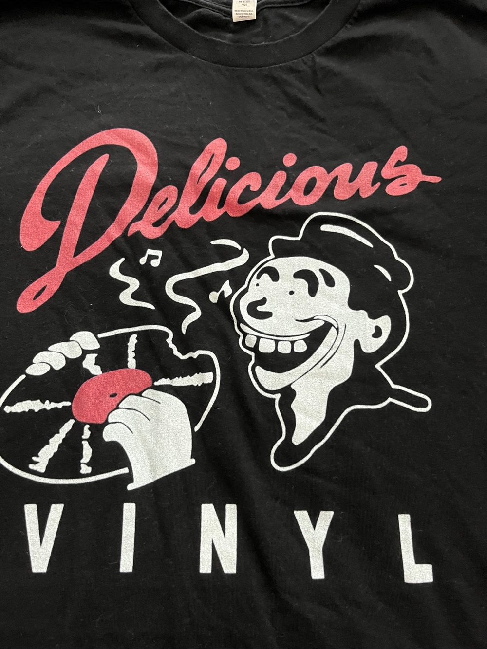 Vinyl Music Concert Tee Brand New Wot View 2